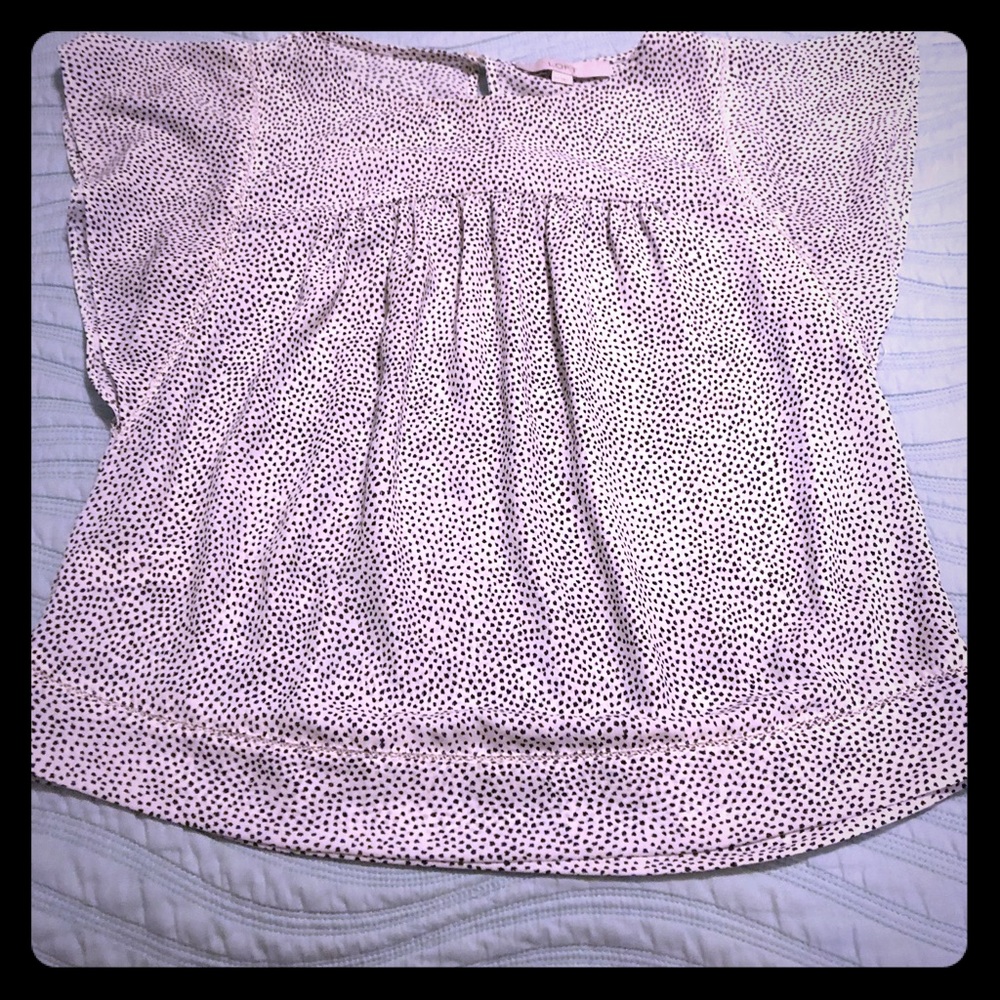 Loft Capped Sleeve shirt